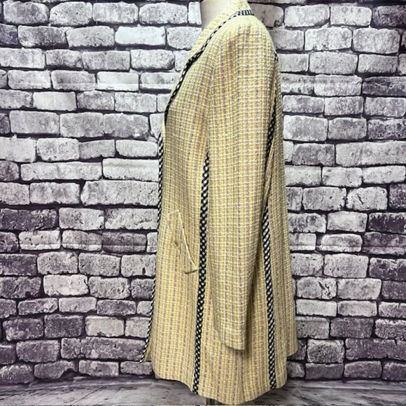 Koos Of Course Multicolored Light Weight Long Sleeve Coat Size L - Picture 5 of 10